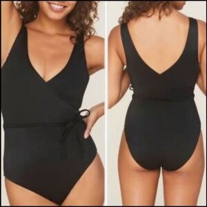 Andie Swim The Belmar One Piece Swimsuit Black Size XS - NWT